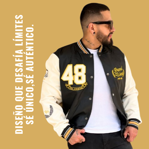 CHAQUETA BEISBOLERA CALIFORNIA.