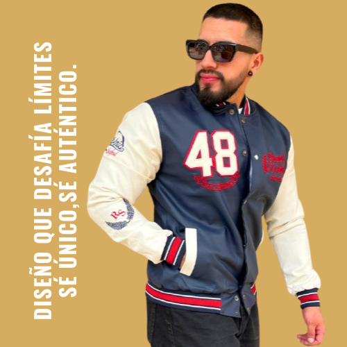 CHAQUETA BEISBOLERA CALIFORNIA.