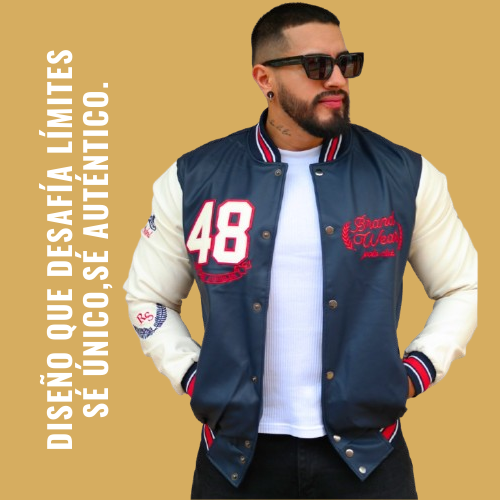 CHAQUETA BEISBOLERA CALIFORNIA.