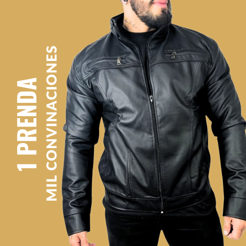 CHAQUETA PILOTO-CUEROTEX PREMIUM