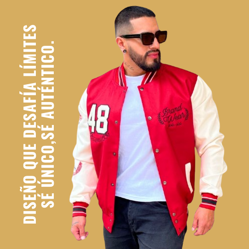 CHAQUETA BEISBOLERA CALIFORNIA.