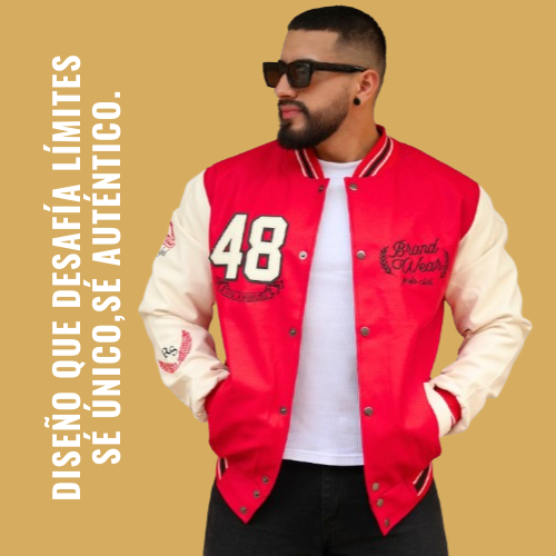 CHAQUETA BEISBOLERA CALIFORNIA.