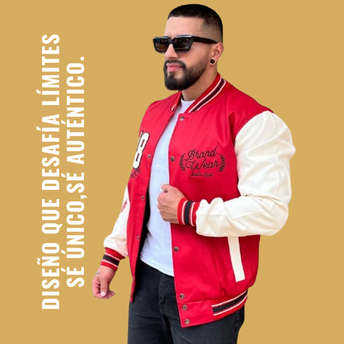 CHAQUETA BEISBOLERA CALIFORNIA.
