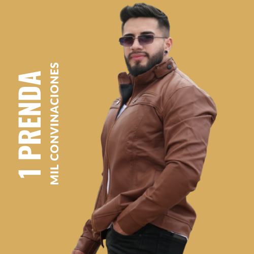 CHAQUETA PILOTO-CUEROTEX PREMIUM