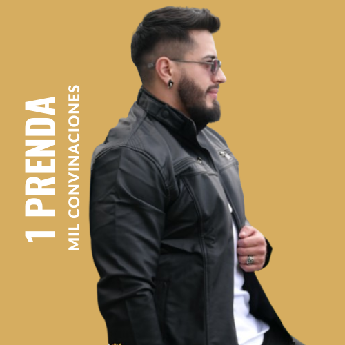 CHAQUETA PILOTO-CUEROTEX PREMIUM