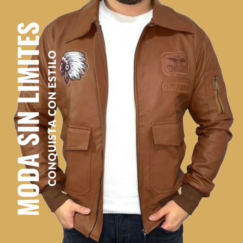 CHAQUETA BELMONT -CUEROTEX PREMIUM