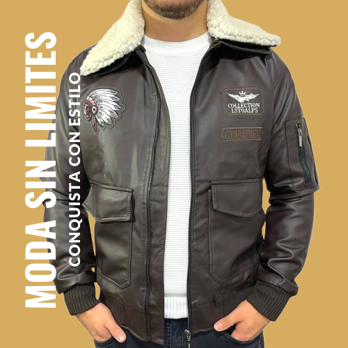 CHAQUETA BELMONT -CUEROTEX PREMIUM