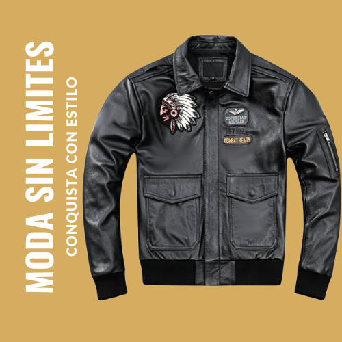 CHAQUETA BELMONT -CUEROTEX PREMIUM